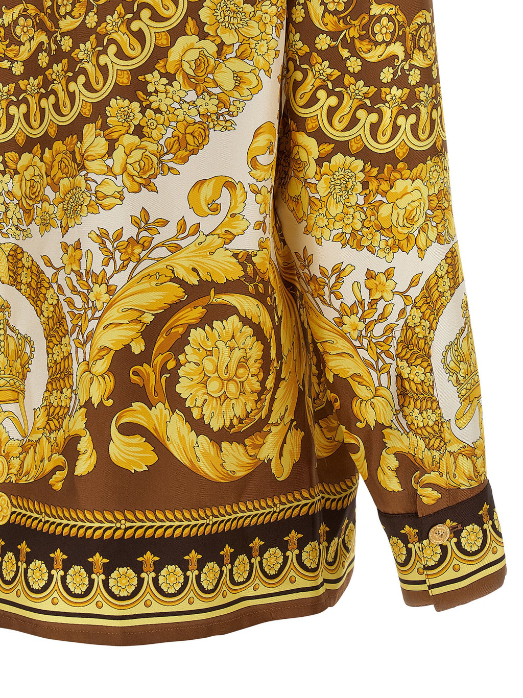 Gold Silk Blouse