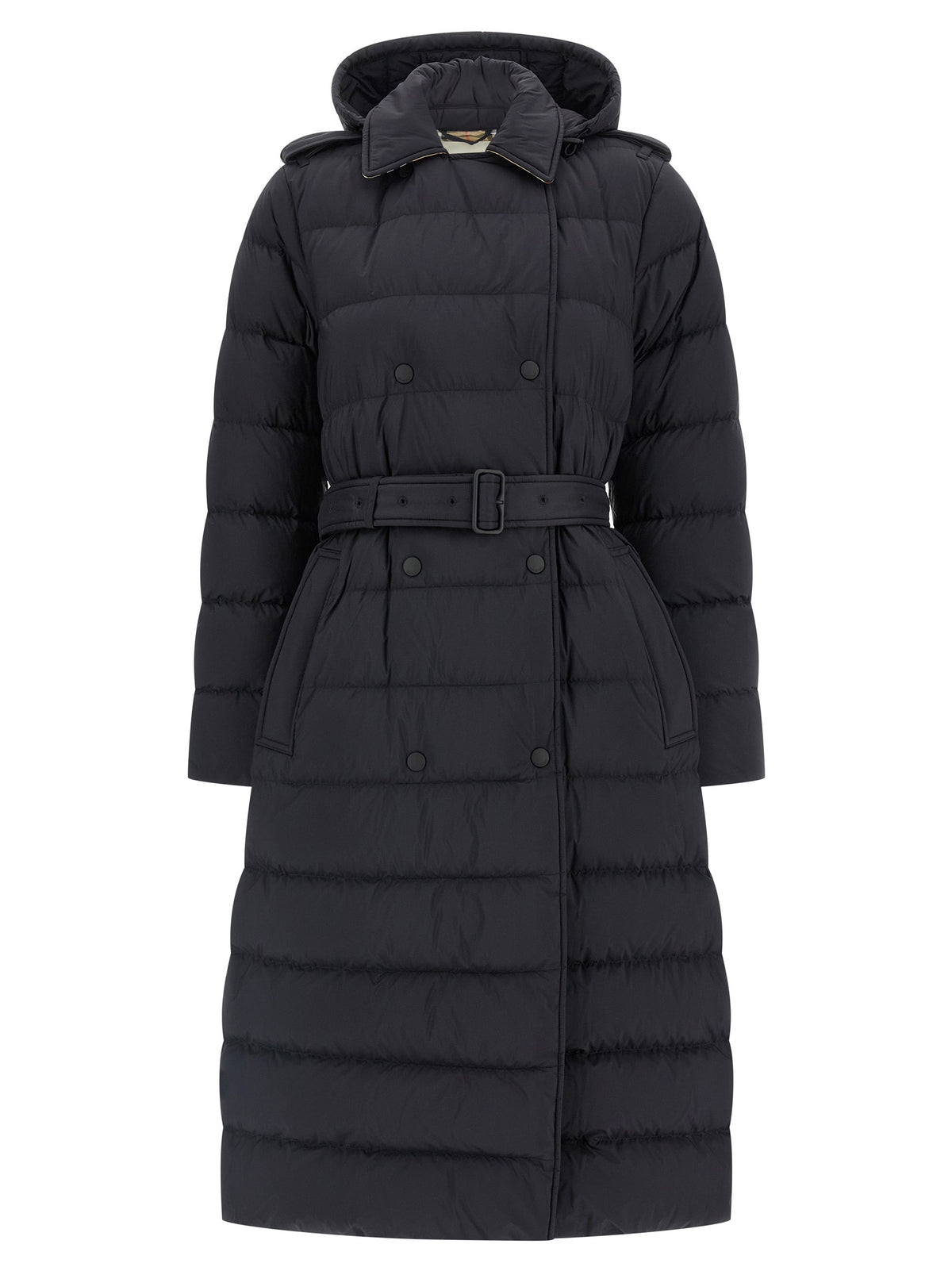 Black Polyamide Coat