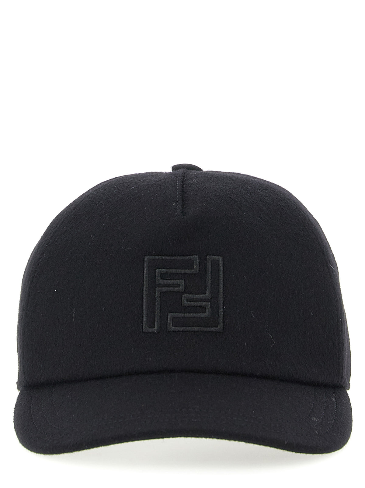 Black Wool Cap (Baseball Hat)