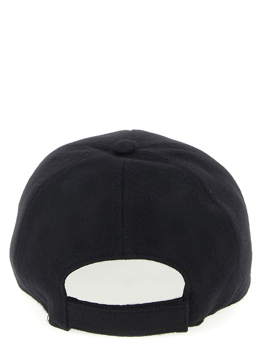 Black Wool Cap (Baseball Hat)