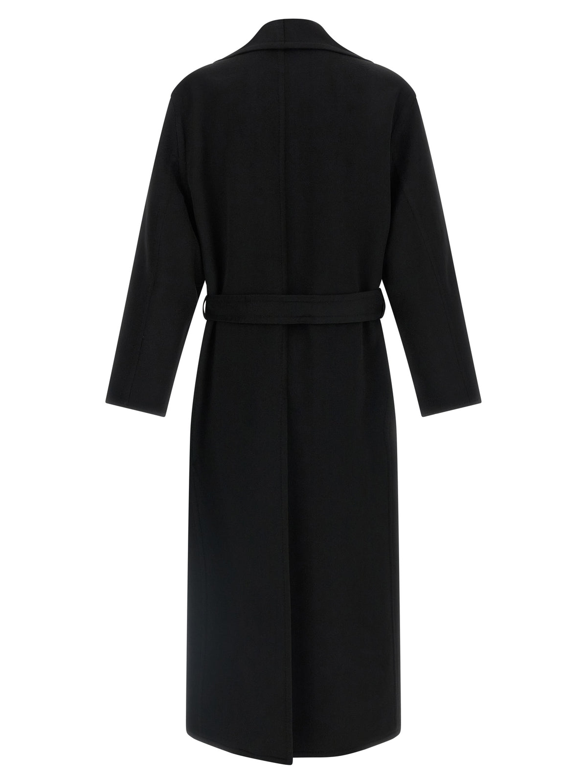 Black Virgin Wool Coat