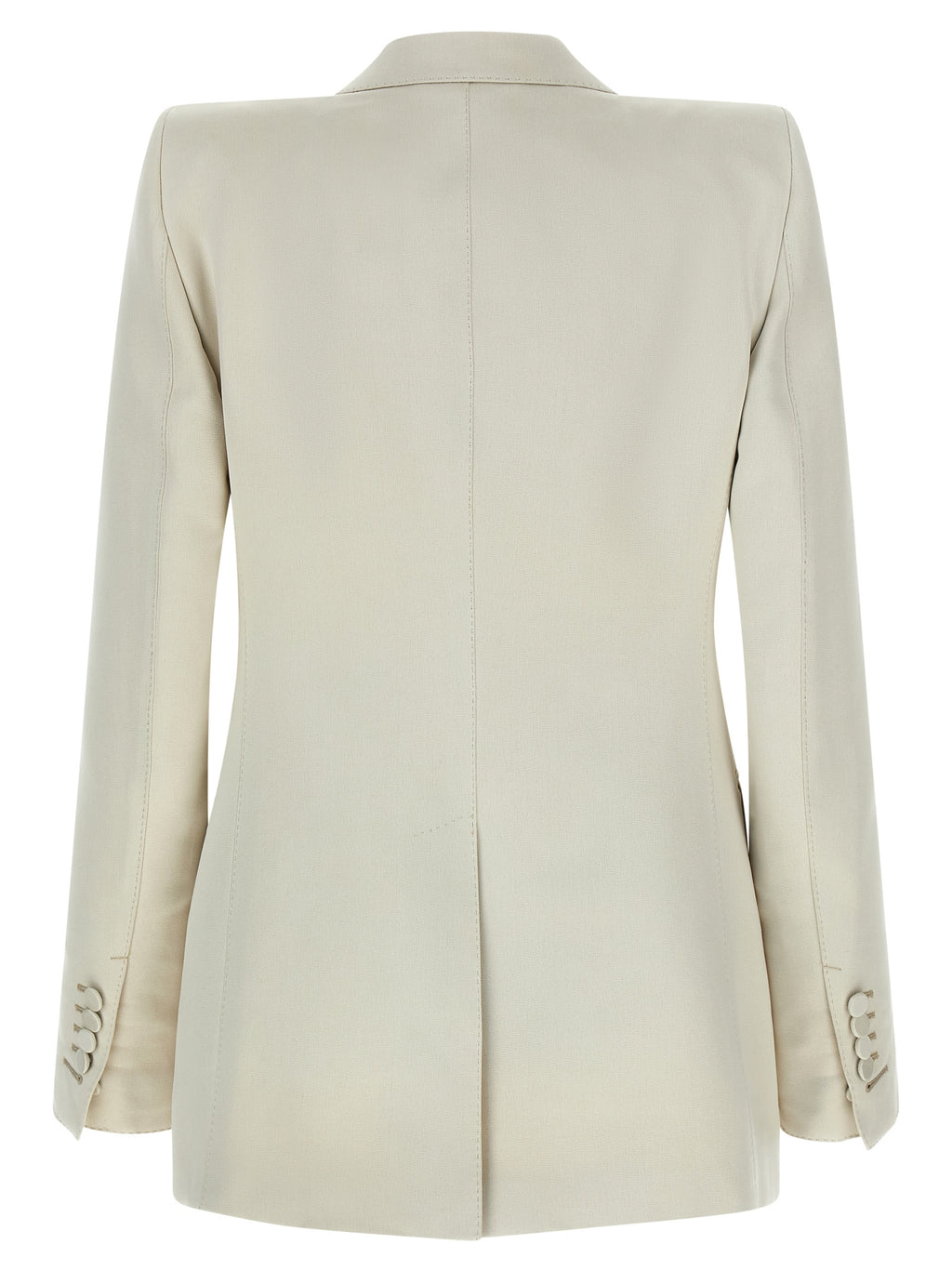 Beige Cotton Blazer