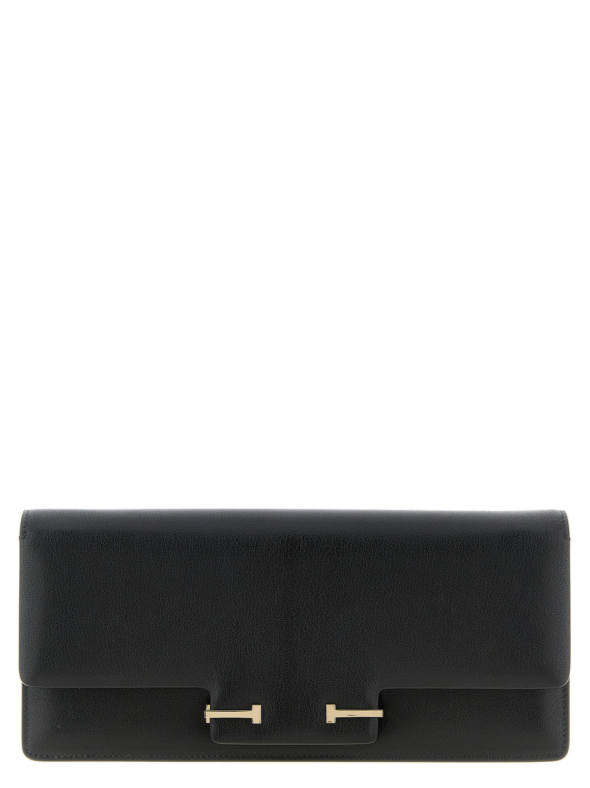 Black Goatskin Shoulder Bag