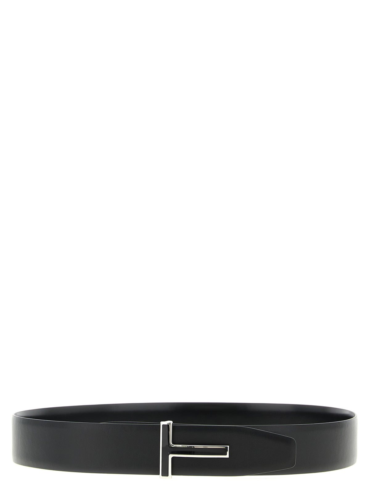 Black Calfskin Regular Belt