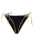 Black Polyamide Swim Briefs