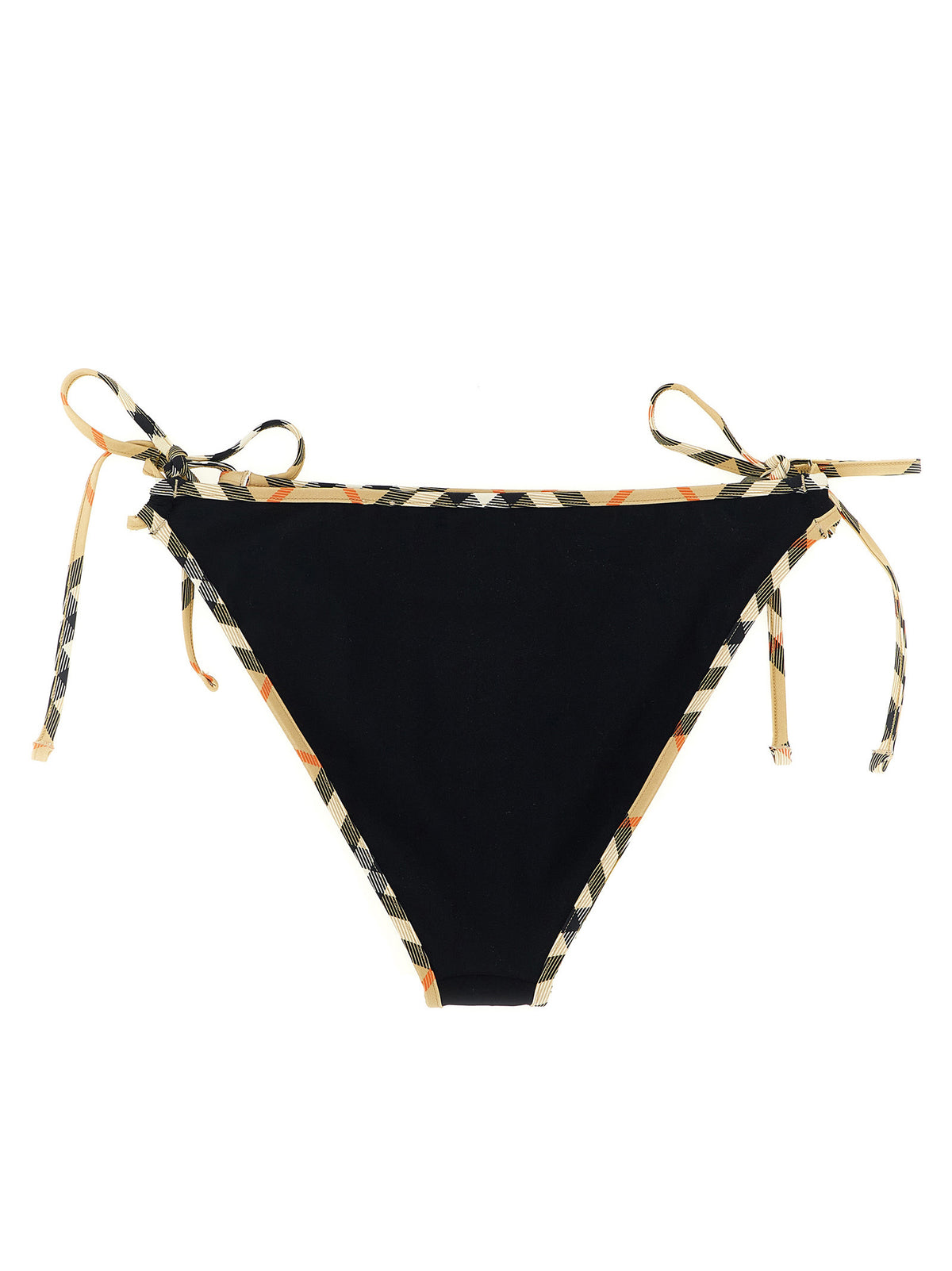 Black Polyamide Swim Briefs