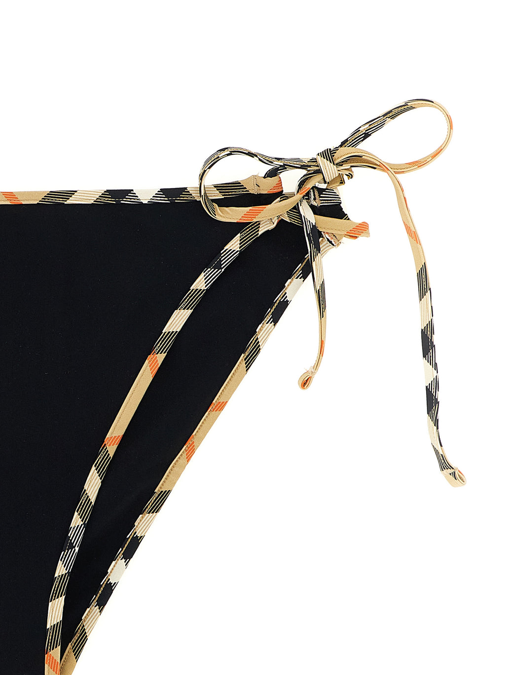 Black Polyamide Swim Briefs