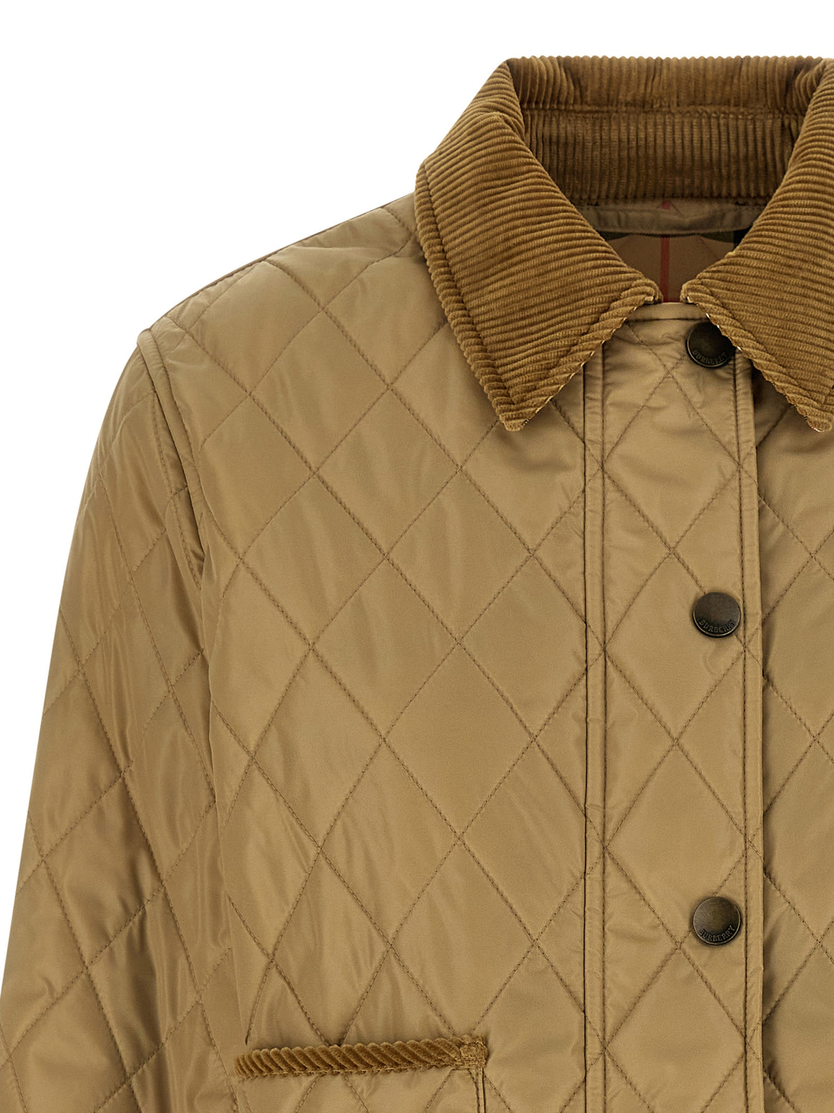 Beige Polyamide Jacket