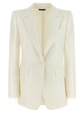 White Wool Blazer