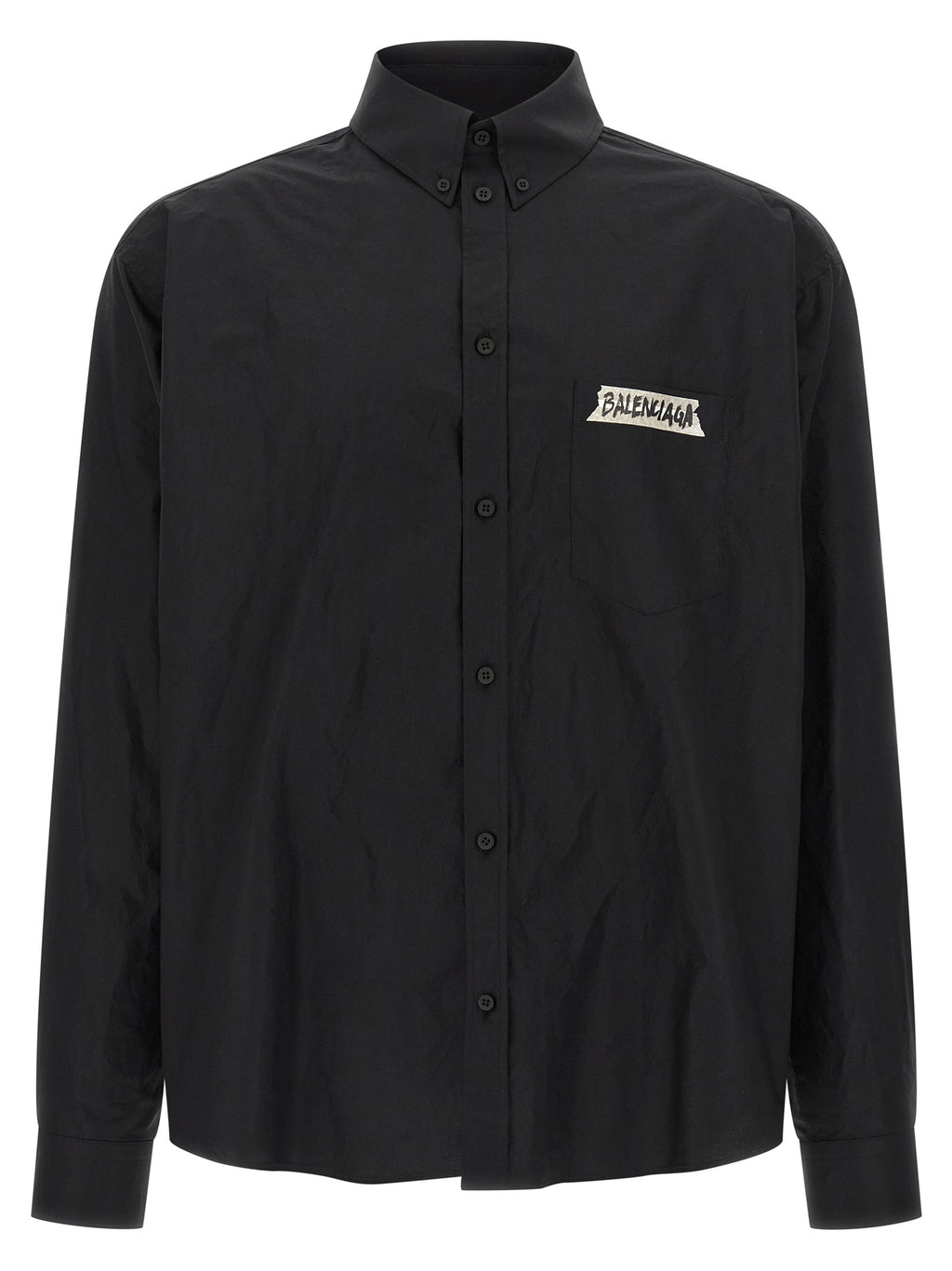 Black Cotton Blouse