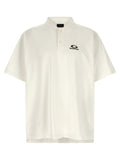 White Cotton Polo Shirt