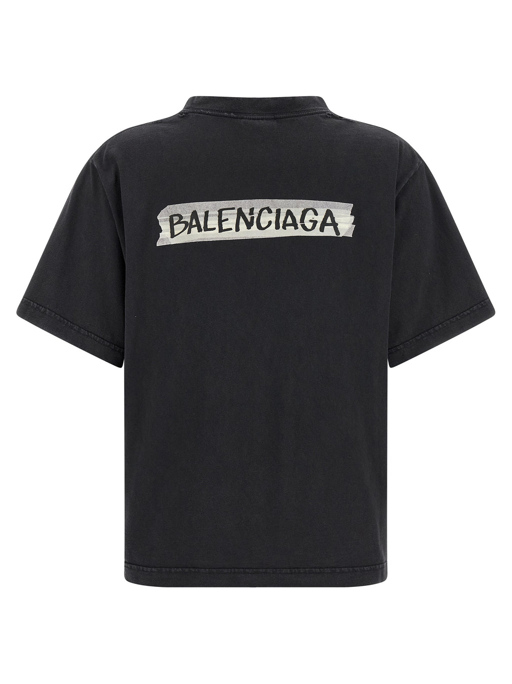 Black Cotton T-Shirt