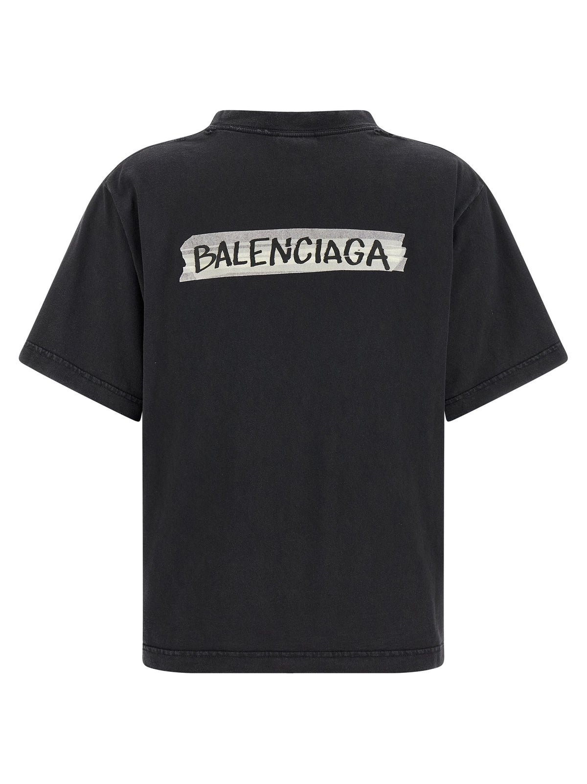 Black Cotton T-Shirt