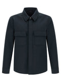 Blue Cotton Blouse