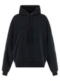Black Cotton Hoodie