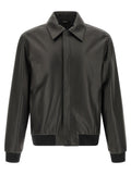 Black Lamb Leather Leather Jacket