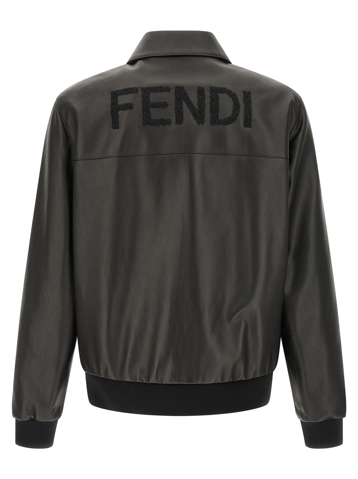Black Lamb Leather Leather Jacket