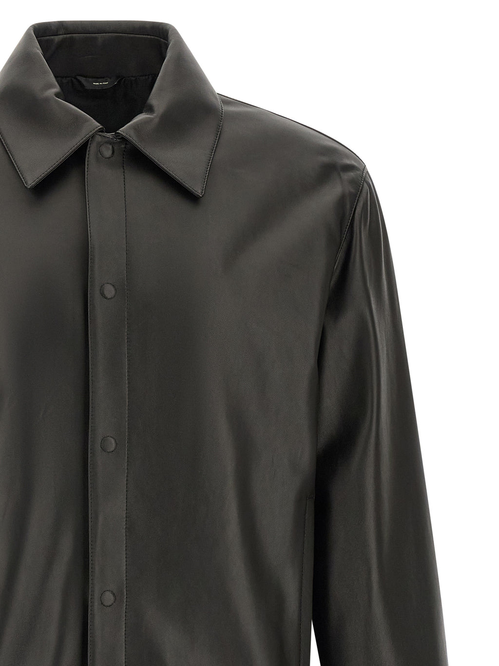 Black Lamb Leather Leather Jacket