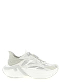 Gray Calfskin Athletic Sneakers