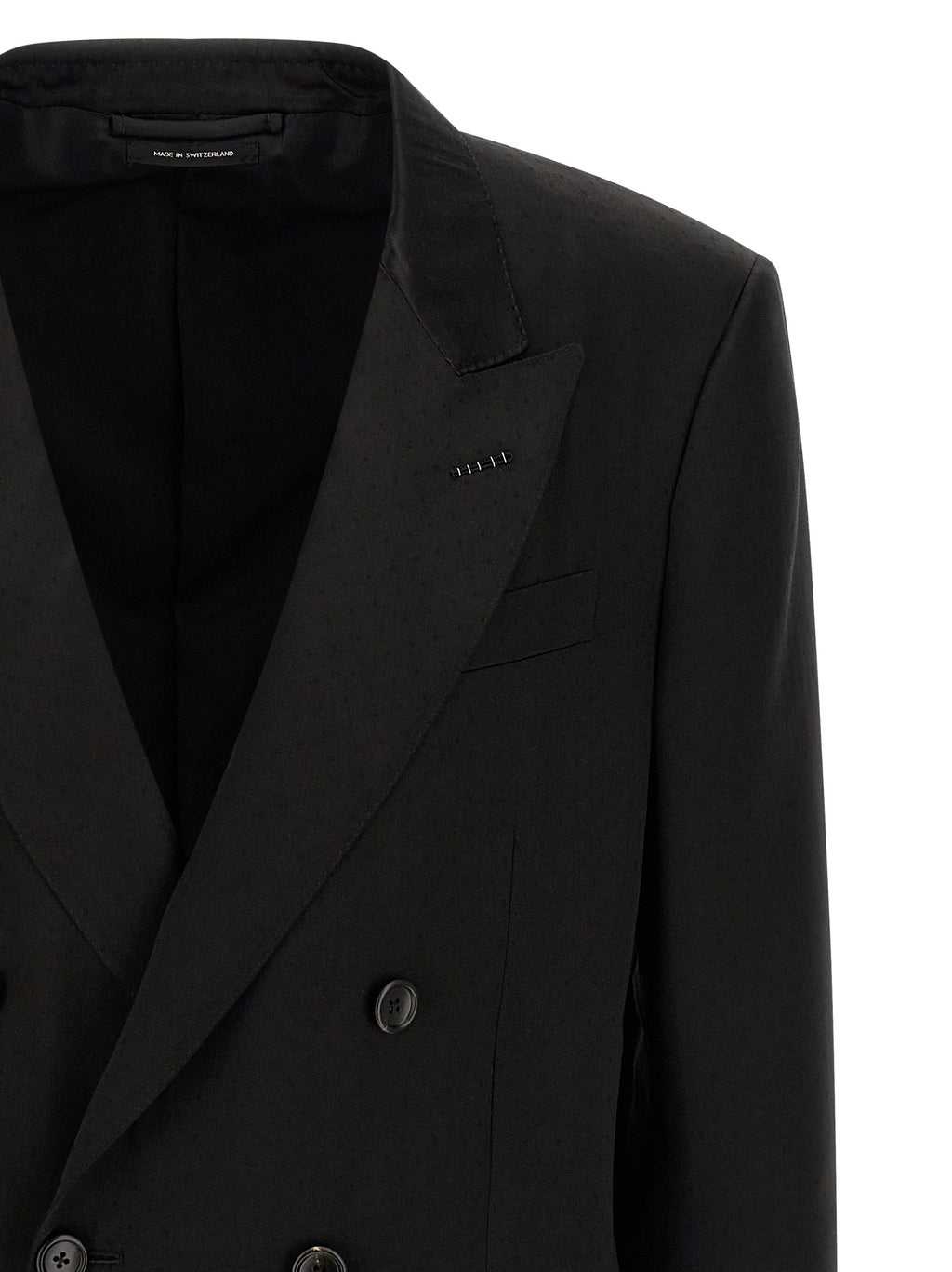 Black Viscose Blazer