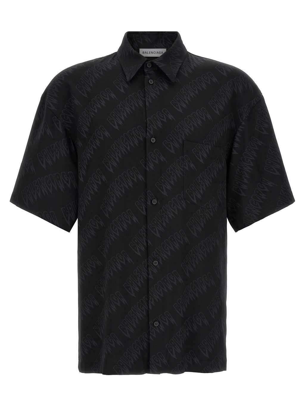 Black Viscose Blouse
