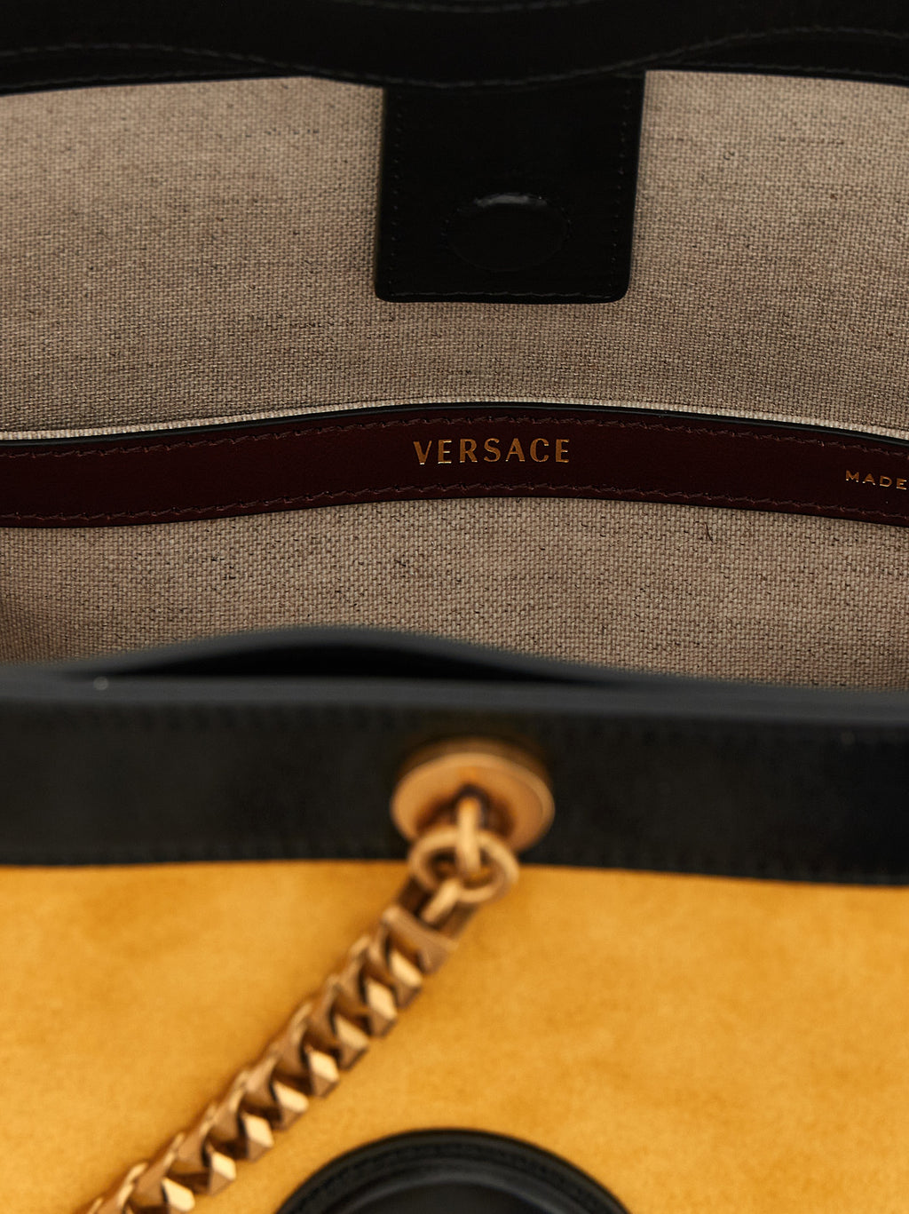 Multicolor Calfskin Shoulder Bag