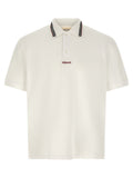 White Cotton Polo Shirt