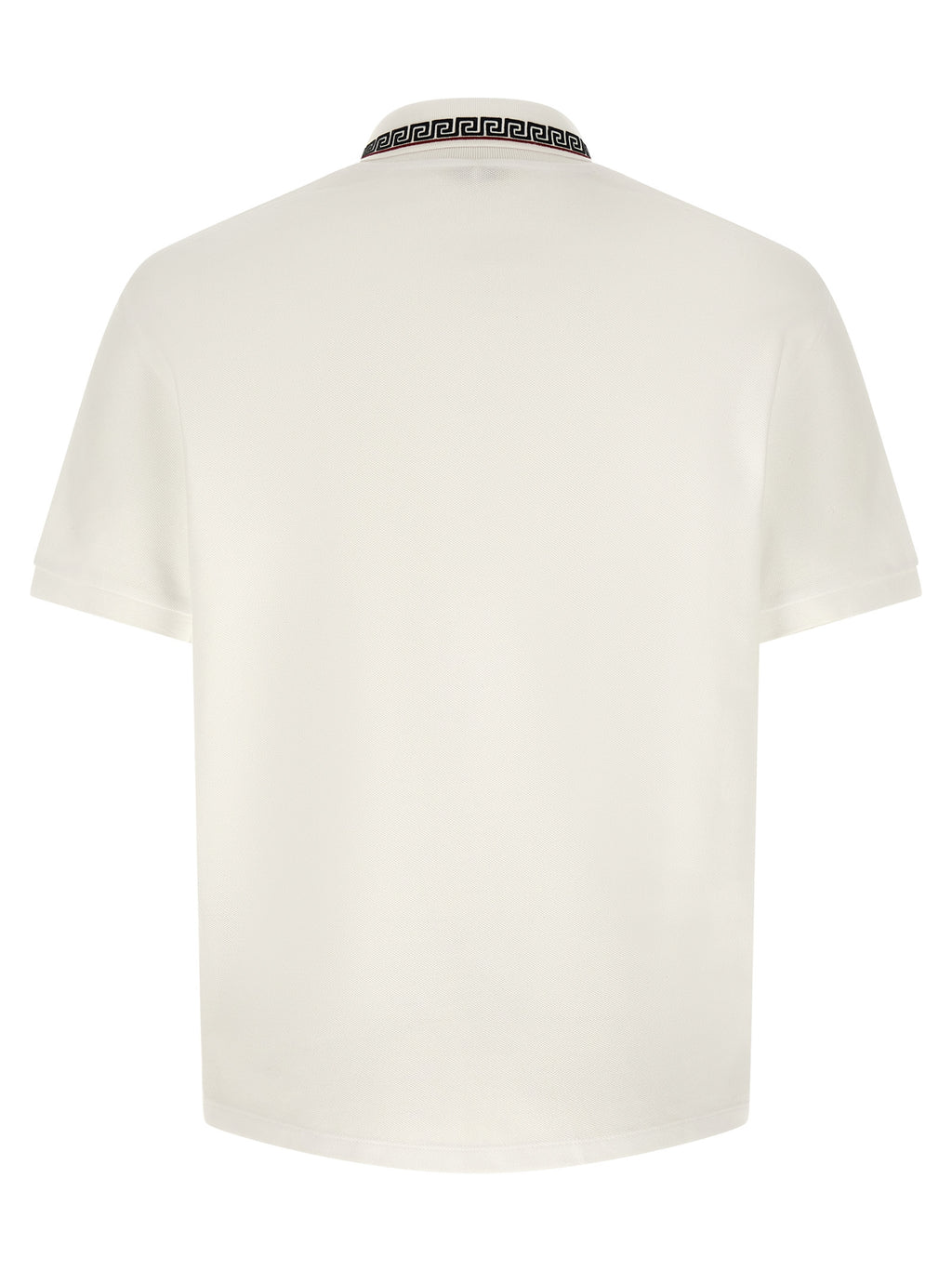 White Cotton Polo Shirt