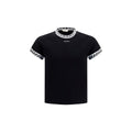Black Cotton T-Shirt