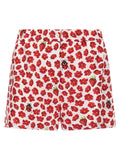 Multicolor Silk Bermuda Shorts