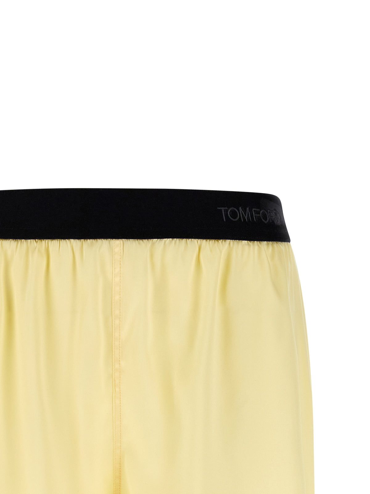 Multicolor Silk Bermuda Shorts
