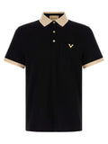 Bicolor Cotton Polo Shirt