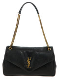 Black Leather Shoulder Bag