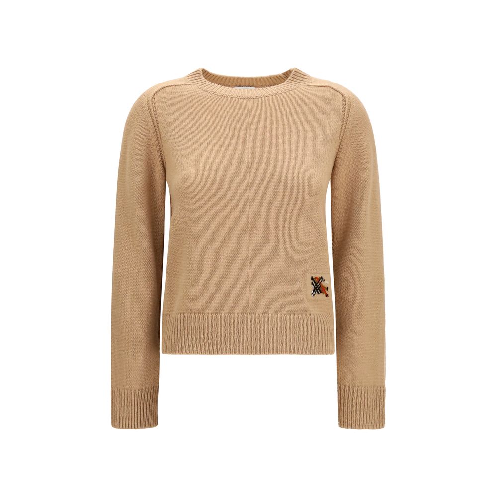 Beige Cashmere Sweater