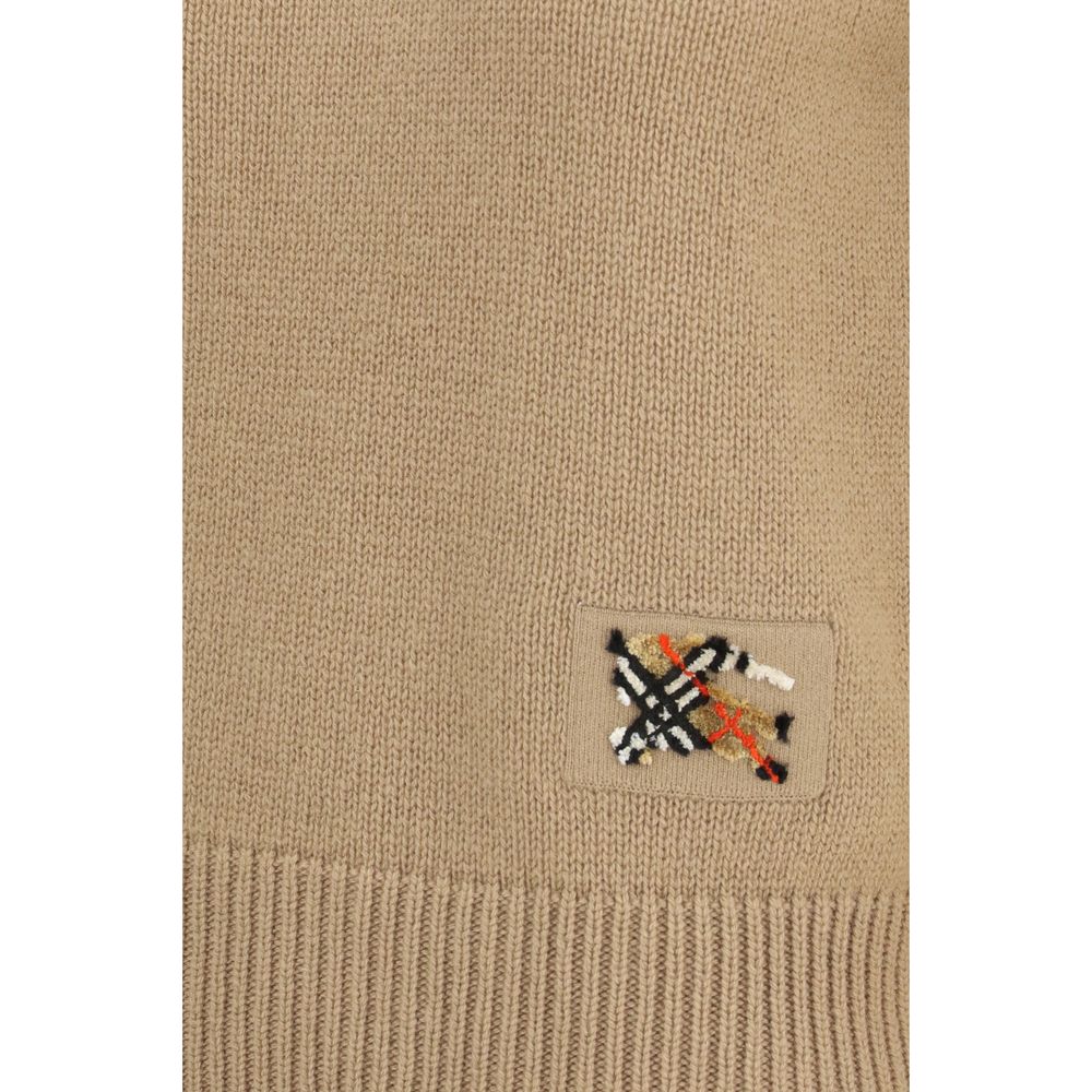 Beige Cashmere Sweater