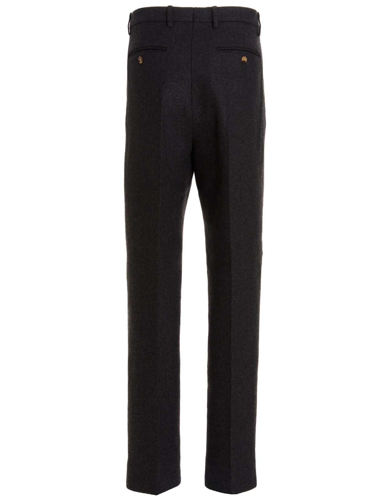 Gray Wool Dress Pants
