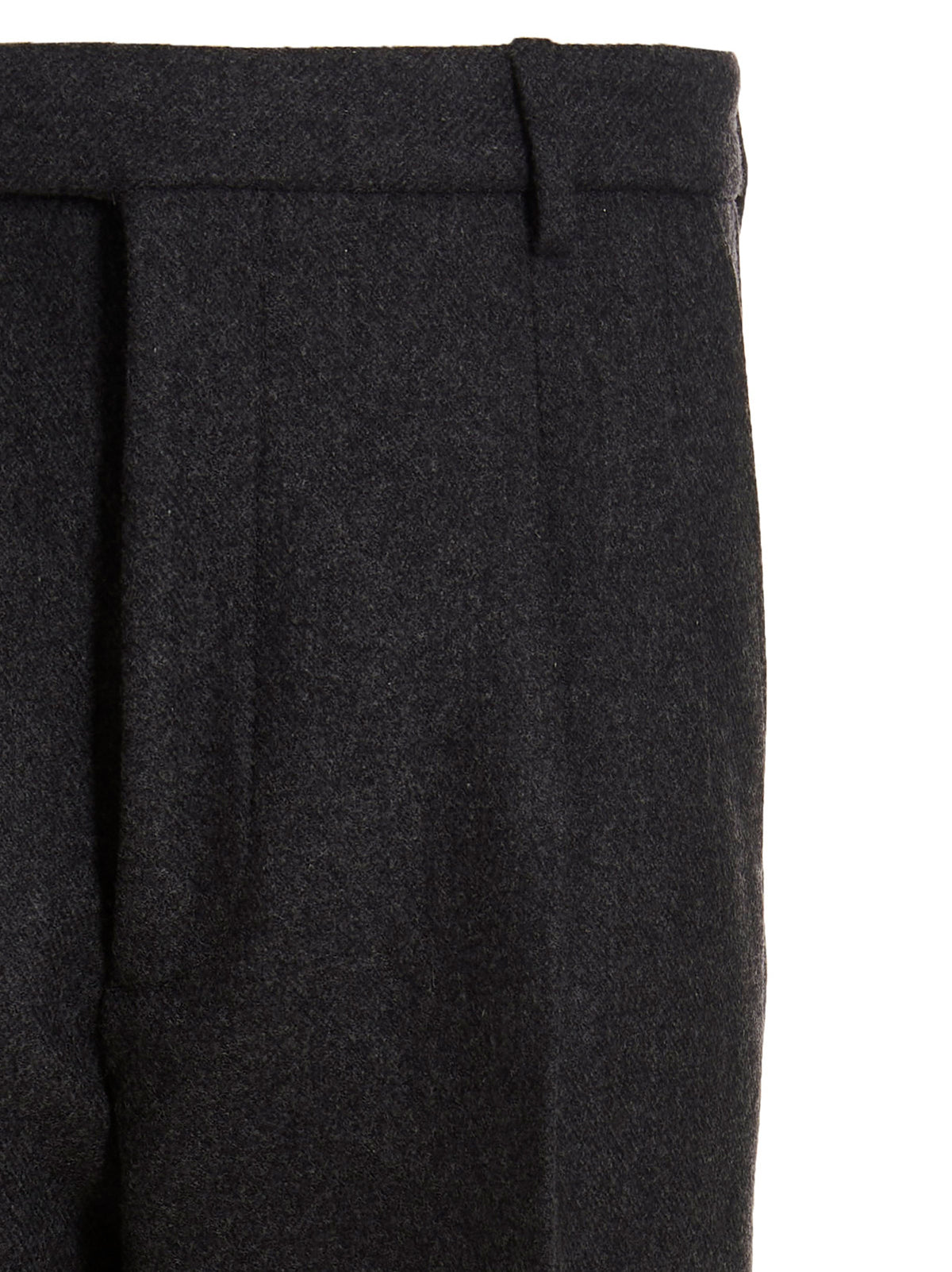 Gray Wool Dress Pants