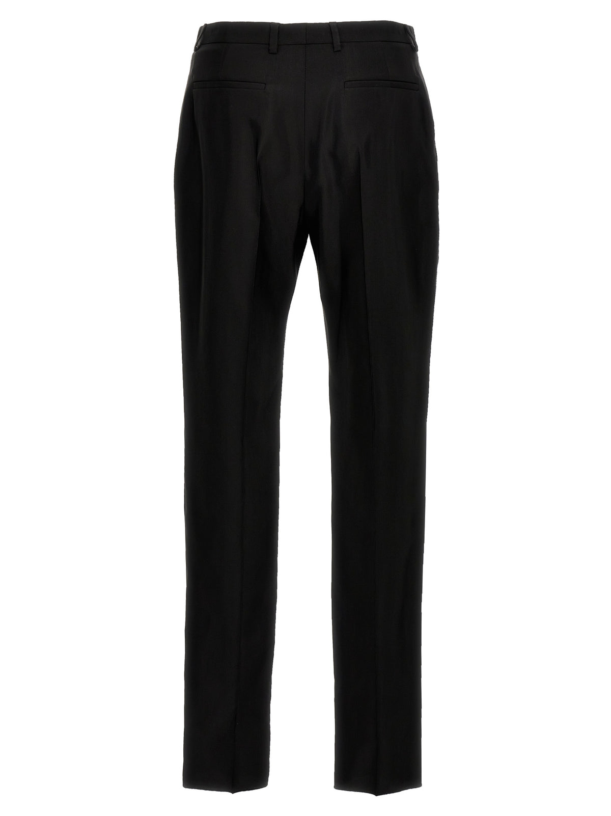 Black Acetate Dress Pants
