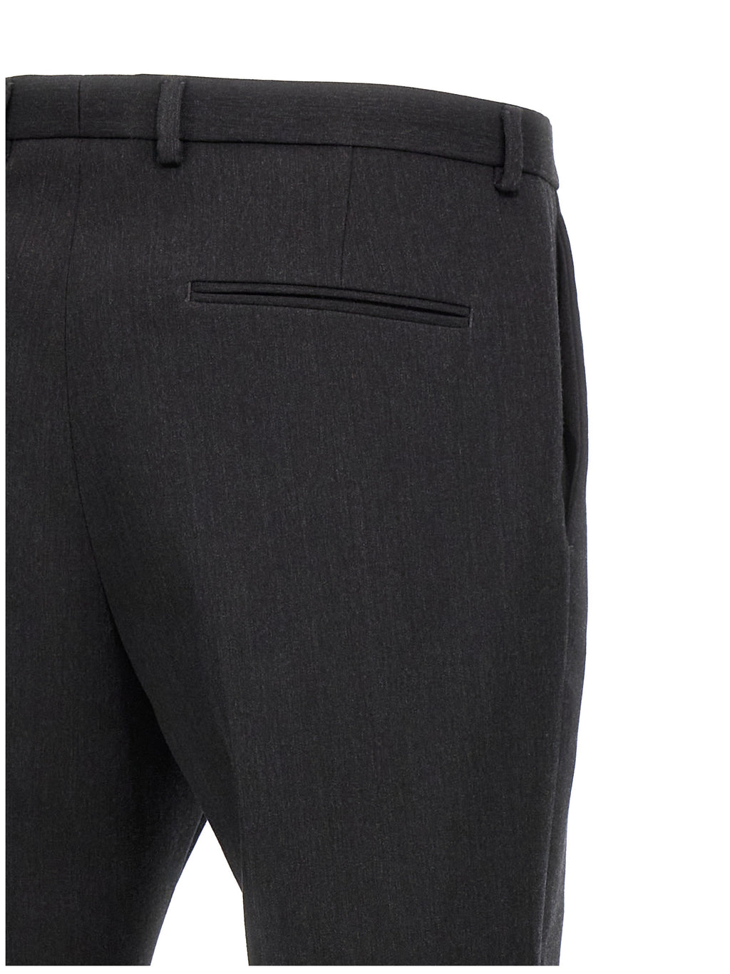 Gray Wool Dress Pants