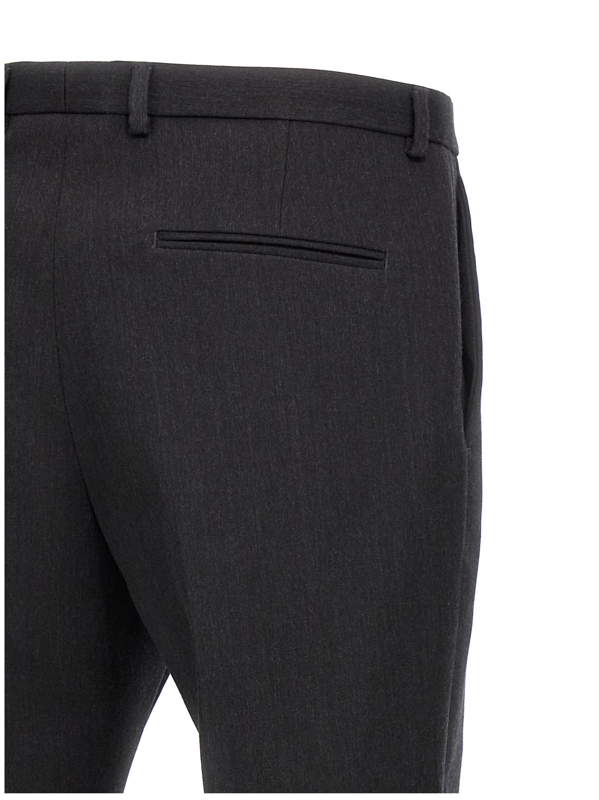 Gray Wool Dress Pants