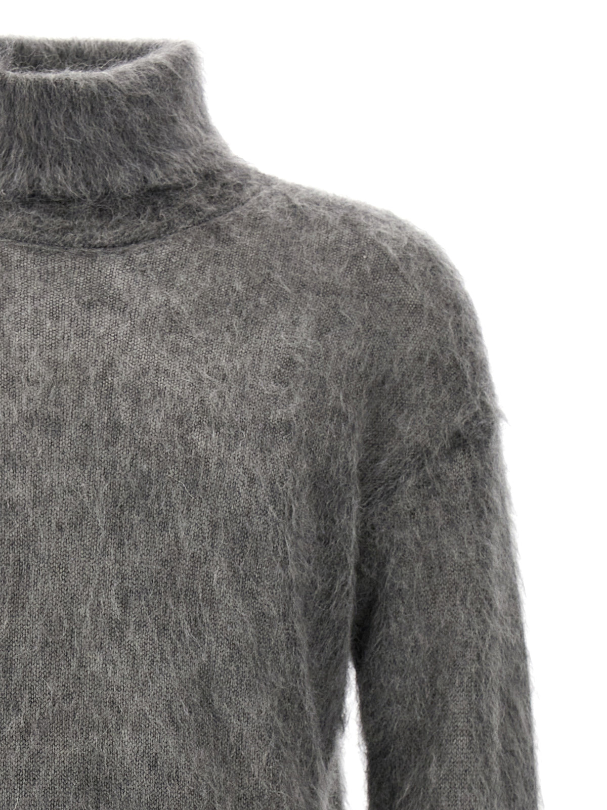 Gray Wool Cardigan