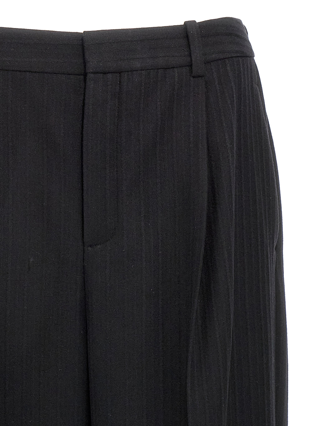 Black Wool Dress Pants