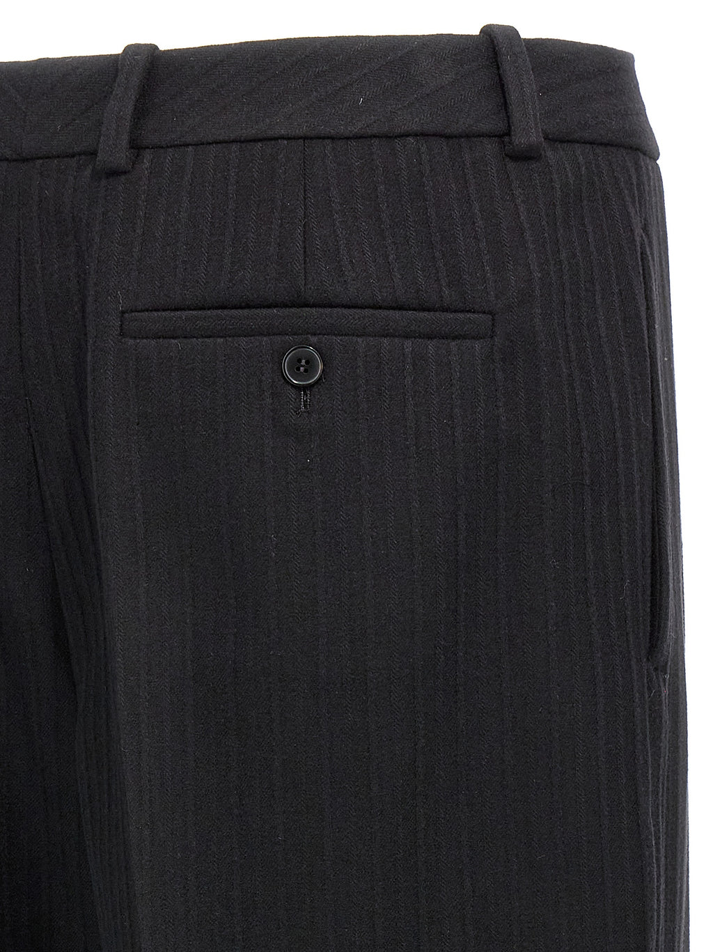 Black Wool Dress Pants