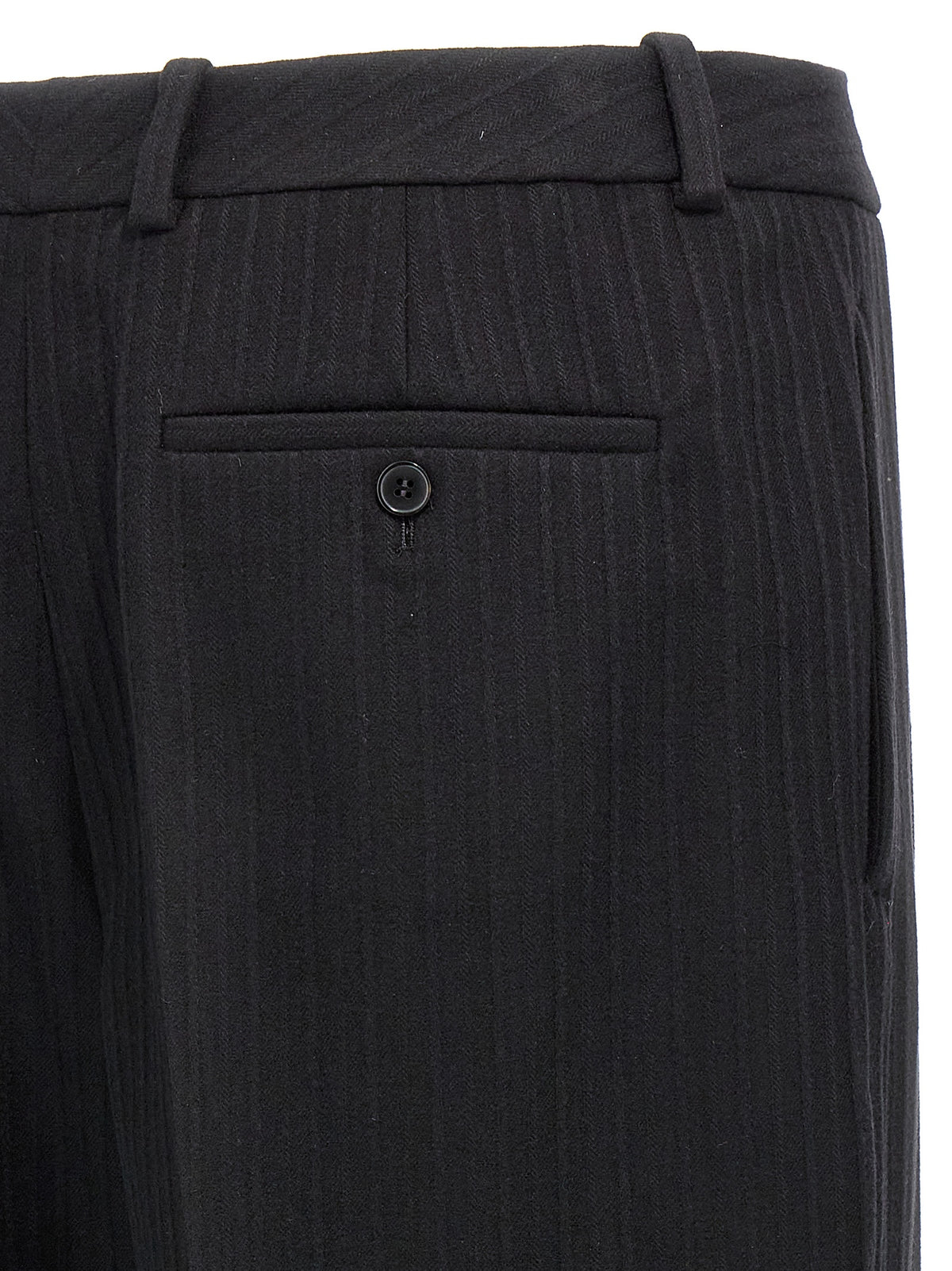 Black Wool Dress Pants