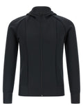 Black Polyester Sweatshirt