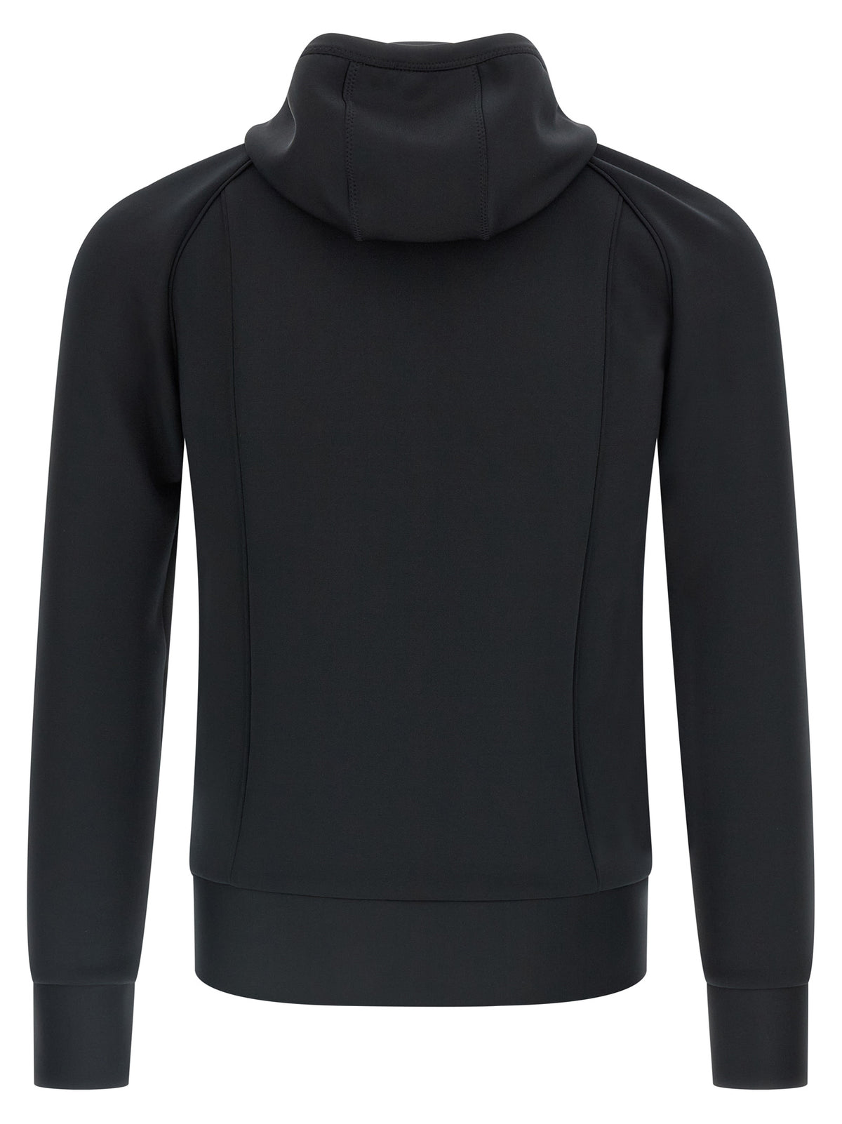 Black Polyester Sweatshirt