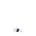 White Calf Leather Bos Taurus Athletic Sneakers