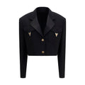Black Wool Oves Aries Blazer