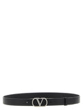 Black Calfskin Regular Belt