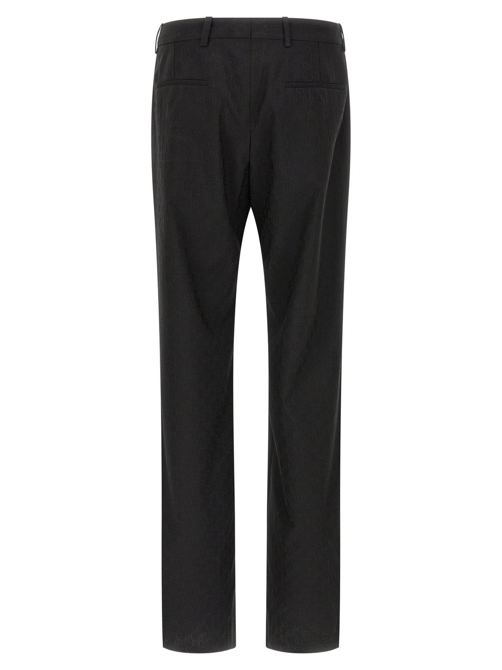 Black Polyester Dress Pants
